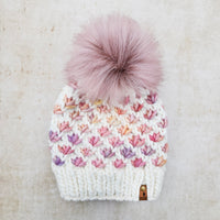 Luxe Line Lotus Flower Beanie (Rosalinda) | Adult RTS