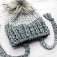 Classic Bonnet (Slate/Thaw) | 0-3+ Months