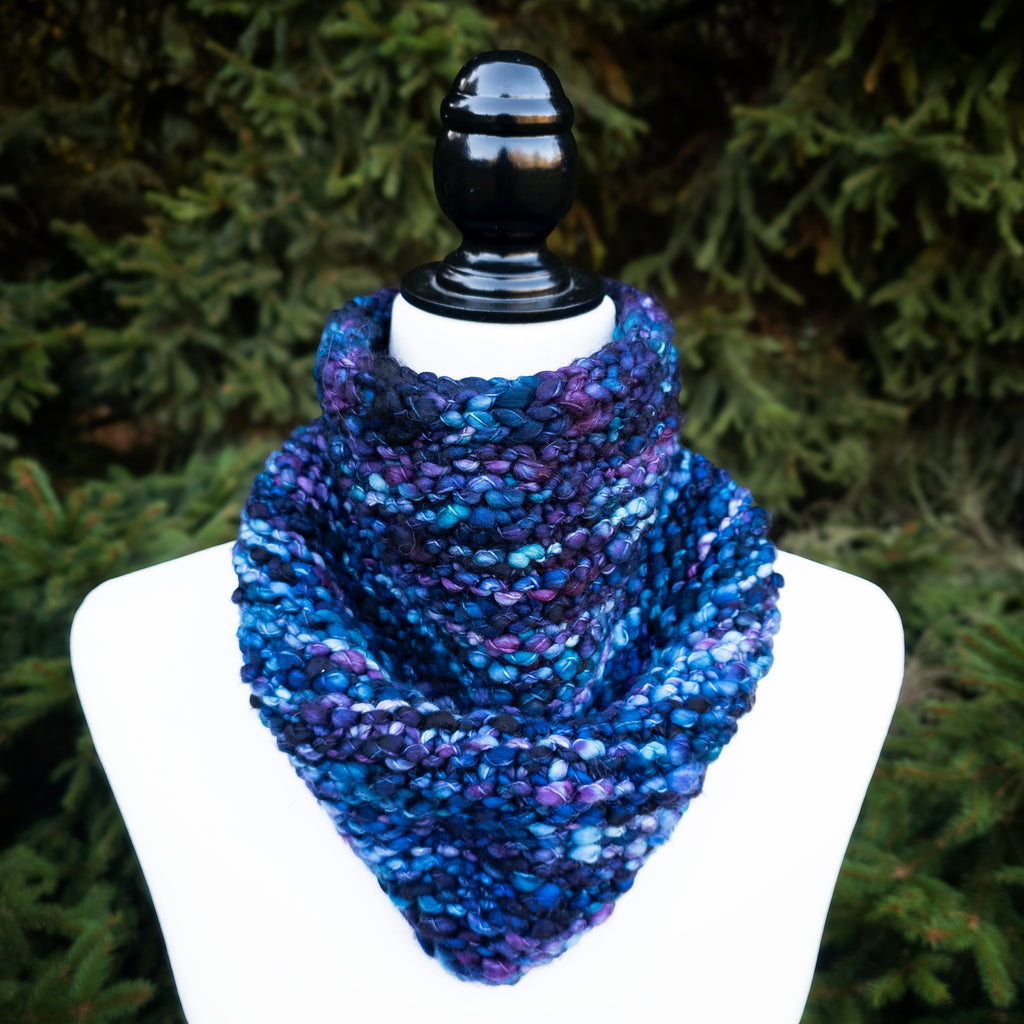 Luxe Line Bandana Cowl (Whales Road)
