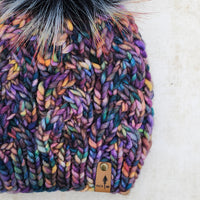 Luxe Line Braided Cable Beanie (Drama at la Scala) | Adult