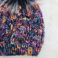 Luxe Line Braided Cable Beanie (Drama at la Scala) | Adult RTS