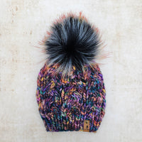 Luxe Line Braided Cable Beanie (Drama at la Scala) | Adult RTS