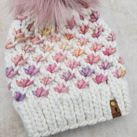 Luxe Line Lotus Flower Beanie (Rosalinda) | Adult RTS