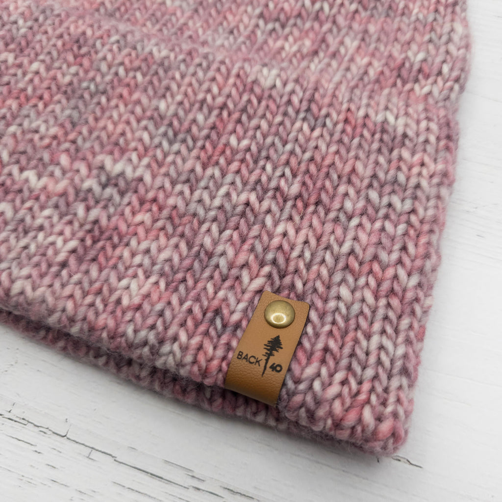 Luxe Line Jake Beanie (Pink Frost) | Adult