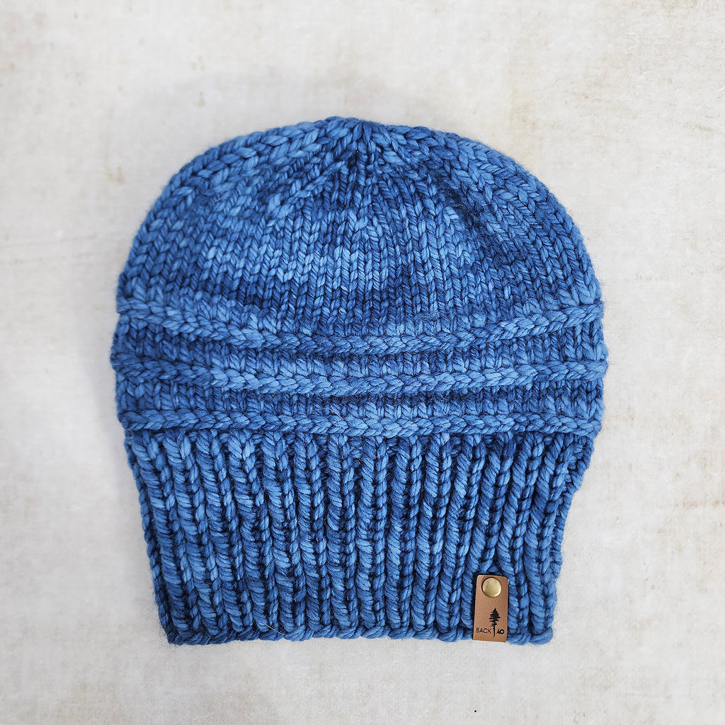 Luxe Line Autumn Winds Beanie (Stone Blue) | Adult RTS