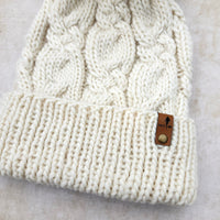 Luxe Line Harper Beanie (Ivory) | Adult RTS