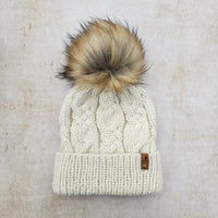 Luxe Line Harper Beanie (Ivory) | Adult RTS