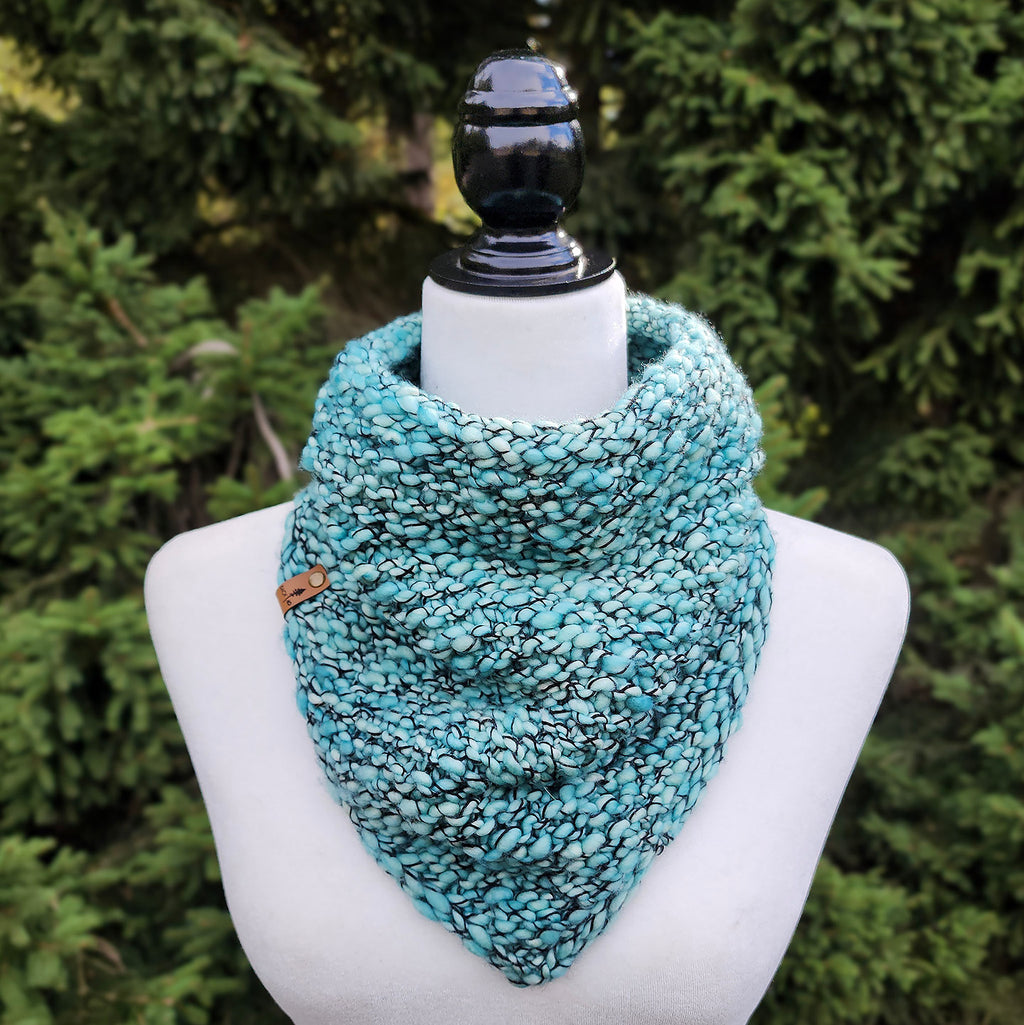 Luxe Line Bandana Cowl (Water Green) | Adult RTS