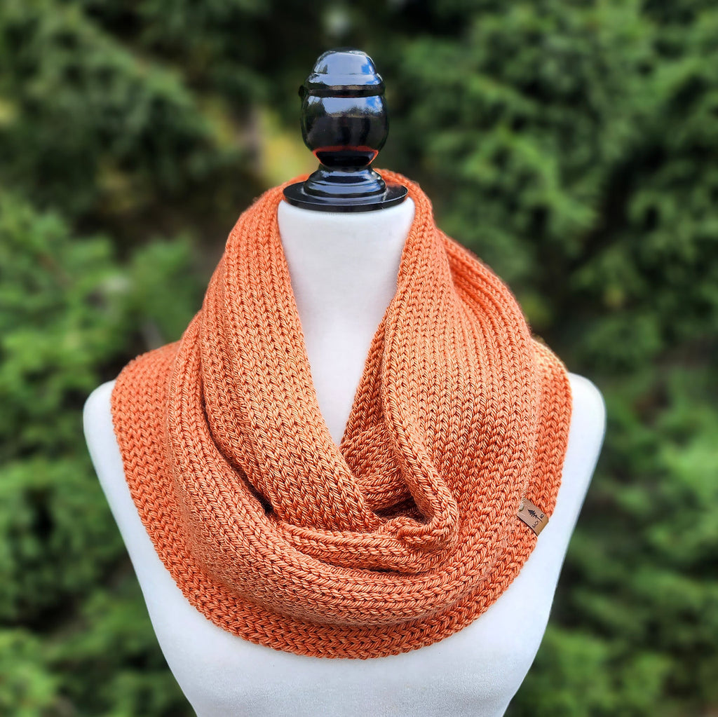Classic Line Infinity Scarf (Coral) | Adult RTS