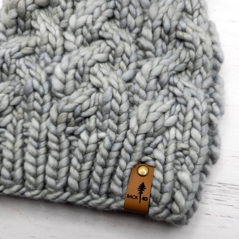 Luxe Line Braided Cable Beanie (Cape Cod) | Adult RTS