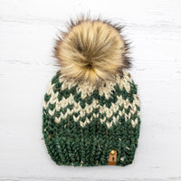 Mountain Beanie (Fir/Oatmeal) | 6-12 Months