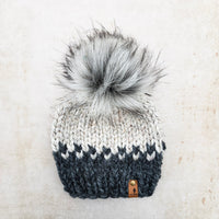 Classic Beanie (Granite/Wheat) | RTS 3-6 Months