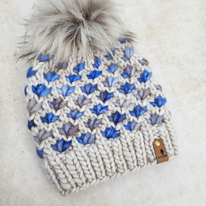 Luxe Line Lotus Flower Beanie (Mercurio) | Adult RTS