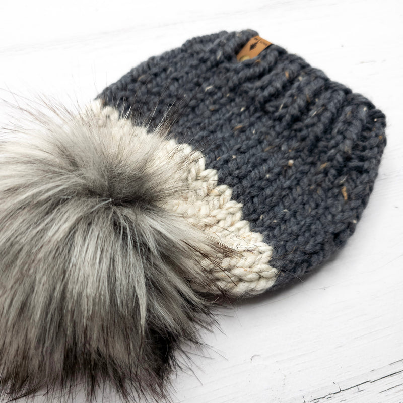 Classic Beanie (Graphite) | 3-6 Months