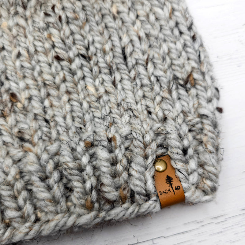 Classic Beanie (Marble Grey) | 1-3 Years