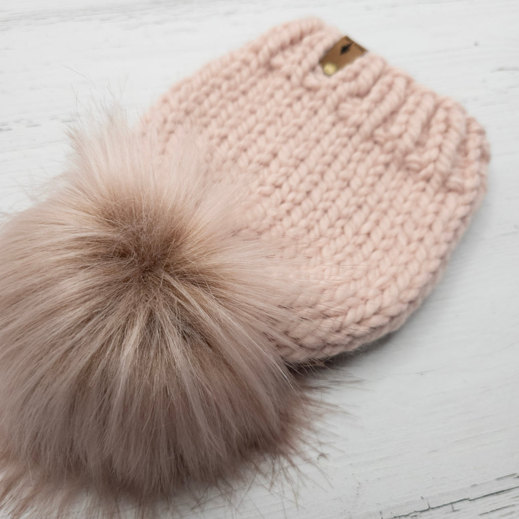 Classic Beanie (Peony) | 0-3 Months
