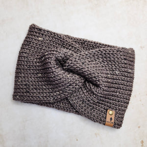 Twist Headband (Taupe Tweed) | RTS