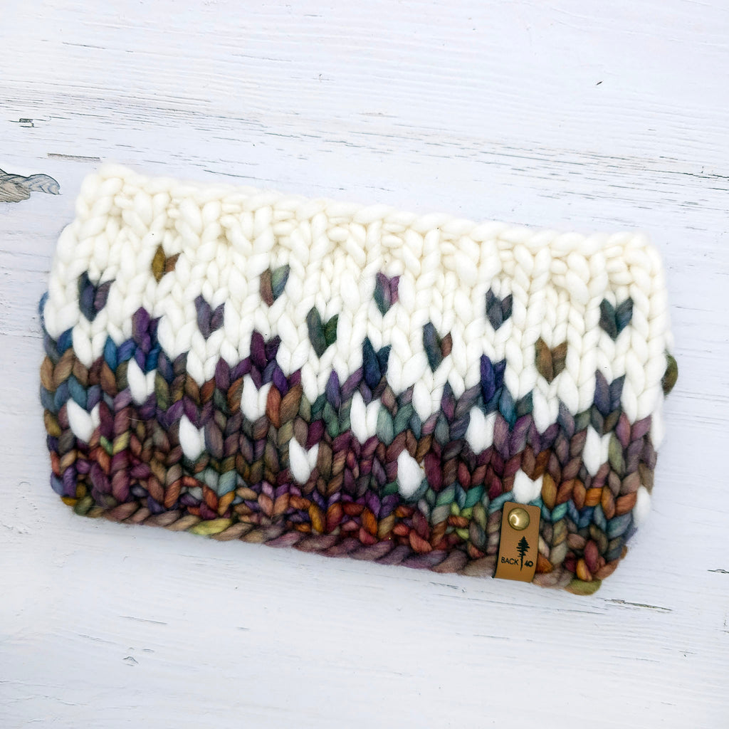 Luxe Line Primaveral Headband | Arco Iris/Ivory