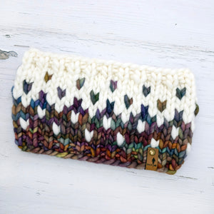 Luxe Line Primaveral Headband | Arco Iris/Ivory