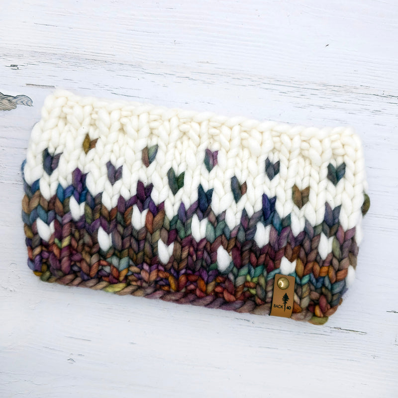Luxe Line Primaveral Headband | Arco Iris/Ivory