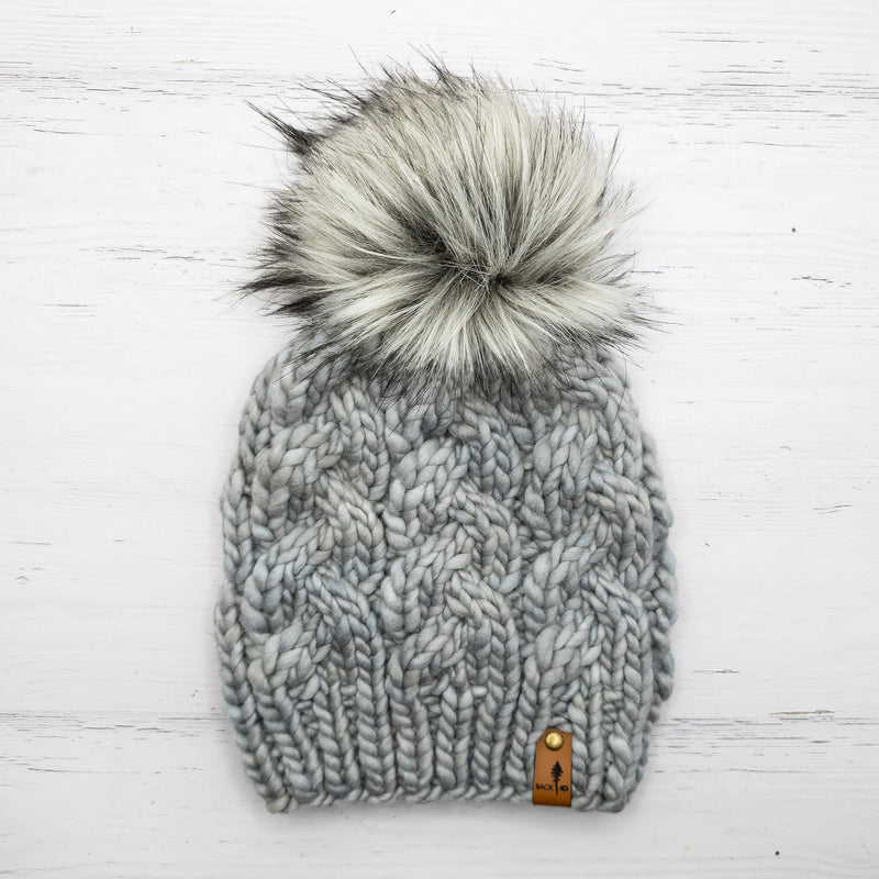 Luxe Line Braided Cable Beanie (Cape Cod) | Adult RTS