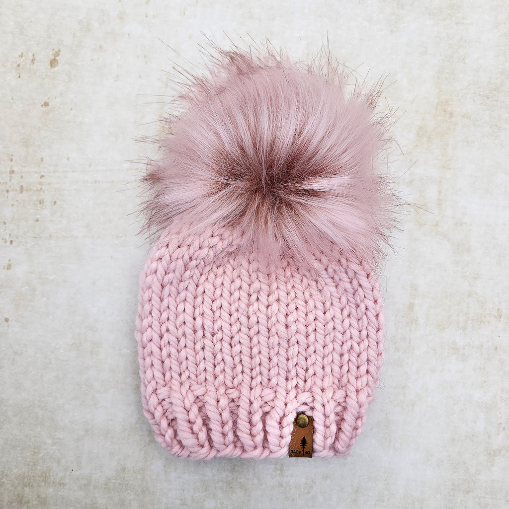 Classic Beanie (Peony) | RTS 0-3 Months