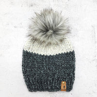 Two-Tone and Striped Classic Beanie - Custom Order