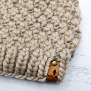 Luxe Line Alpine Beanie (Mushroom) | Adult