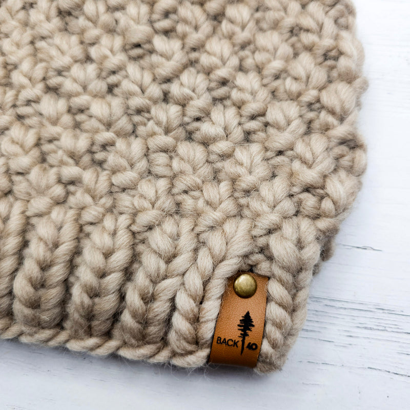 Luxe Line Alpine Beanie (Mushroom) | Adult