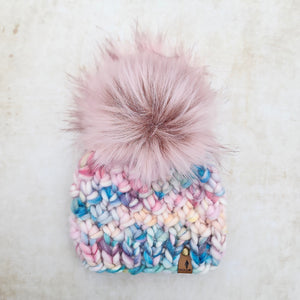 Luxe Line Liana Beanie (Yarnicorn) | RTS 0-3 Months