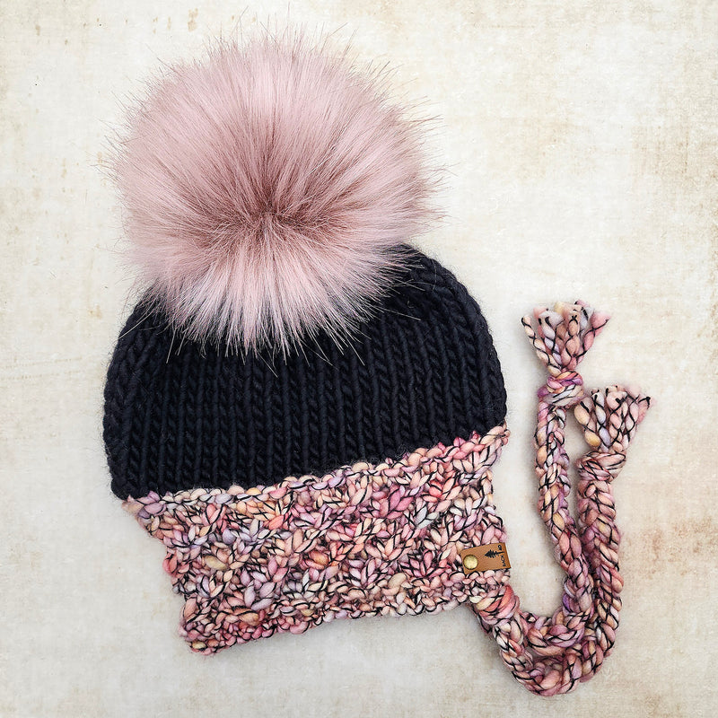 Luxe Line Crush Chapeau (Black/Pink) | Adult RTS