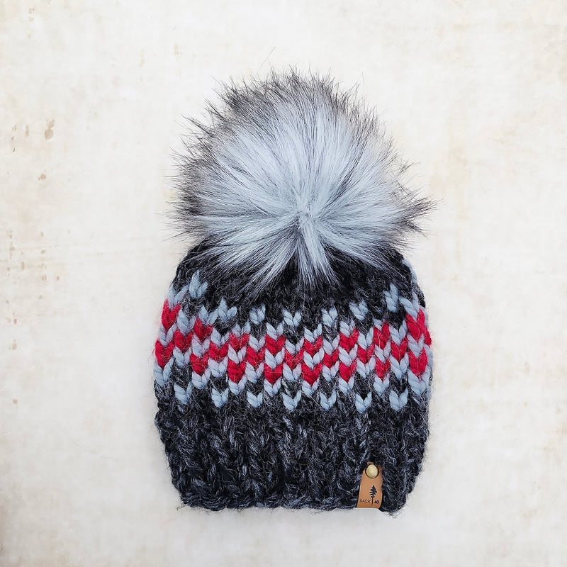 Cascadia Toque (Charcoal) | RTS 3-6 Months