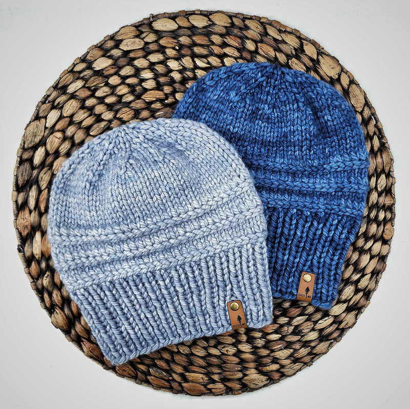 Luxe Line Autumn Winds Beanie (Stone Blue) | Adult RTS