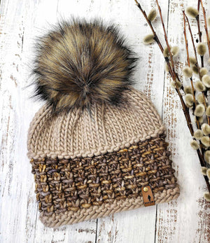 Luxe Line Wicker Brim Beanie (Laguna Negra) | Adult RTS