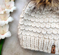 Luxe Line Mesa Beanie (Ivory) | Adult RTS
