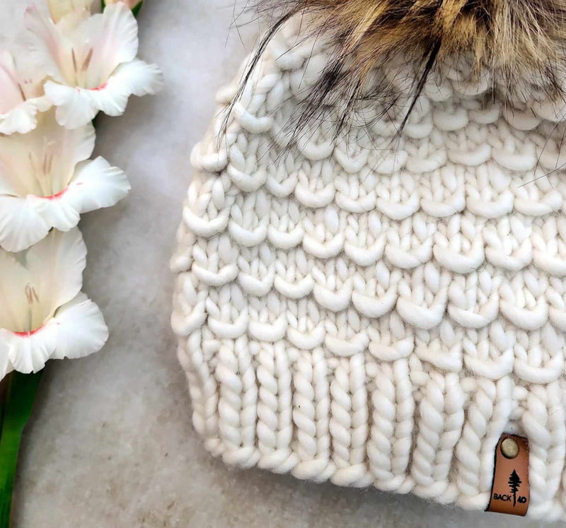 Luxe Line Mesa Beanie (Ivory) | Adult RTS