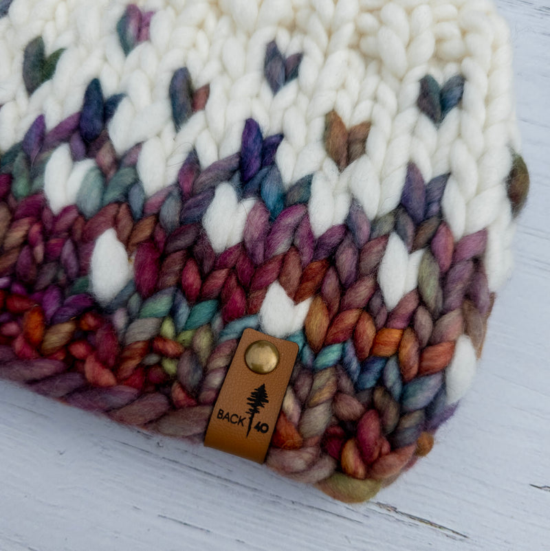 Luxe Line Primaveral Headband | Arco Iris/Ivory