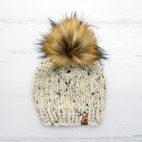 Classic Beanie (Oatmeal) | 3-6 Months