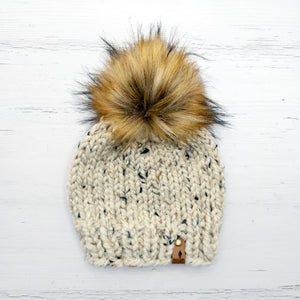 Classic Beanie (Oatmeal) | 3-6 Months