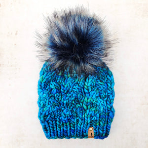 Luxe Line Braided Cable Beanie (Solis) | Adult RTS