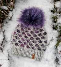 Luxe Line Lotus Flower Beanie (Silver/Single Lot) | Adult