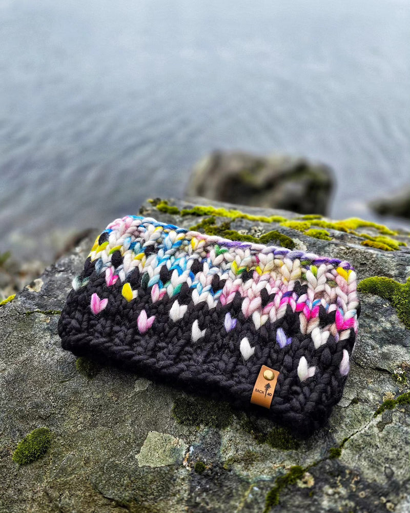 Luxe Line Primaveral Headband | Black/Sprinkle