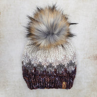 Luxe Line Ombre Beanie (Neutrals) | Adult RTS