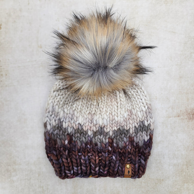 Luxe Line Ombre Beanie (Neutrals) | Adult RTS