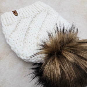 Luxe Line Estuary Beanie (Ivory) | Adult RTS