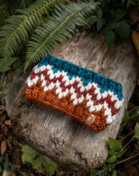 Luxe Line Aurora Glow Headband | Caramel