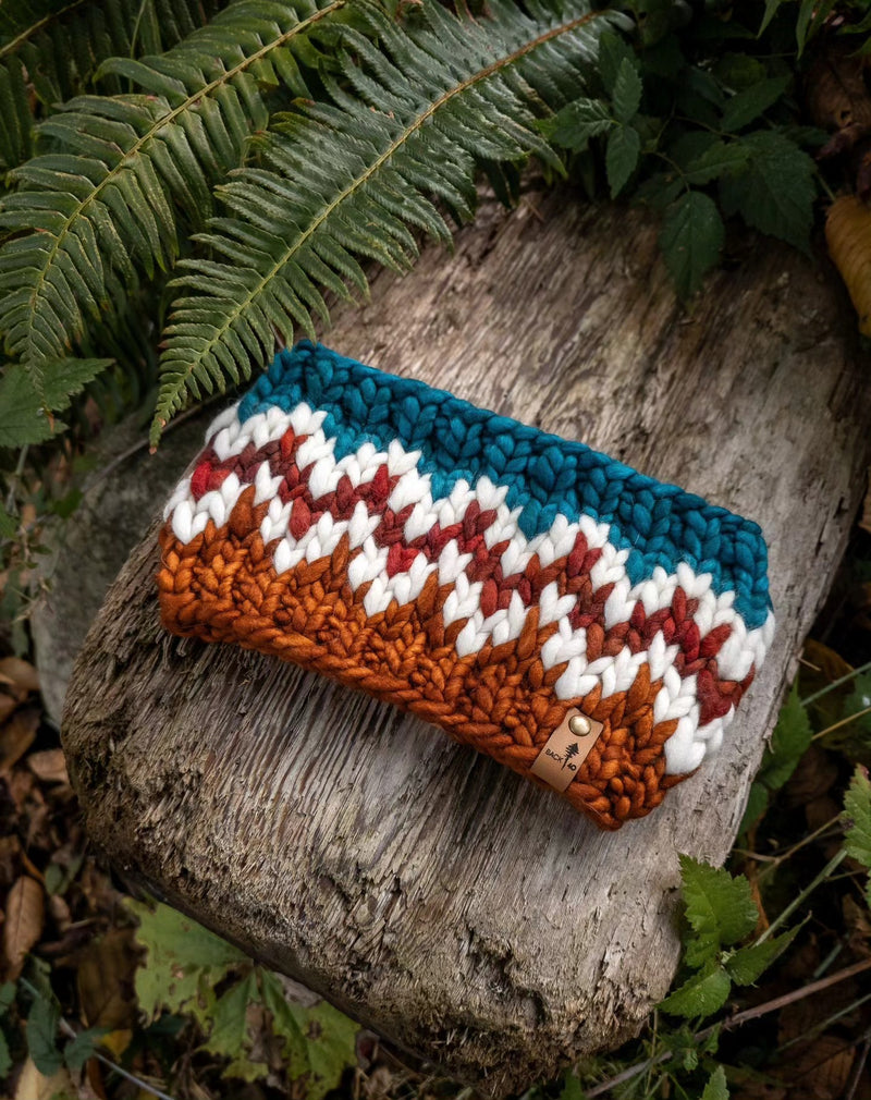 Luxe Line Aurora Glow Headband | Caramel