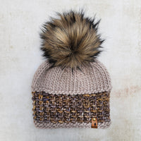 Luxe Line Wicker Brim Beanie (Laguna Negra) | Adult RTS