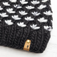 Luxe Line Lotus Flower Beanie (Smokes on You) | Adult