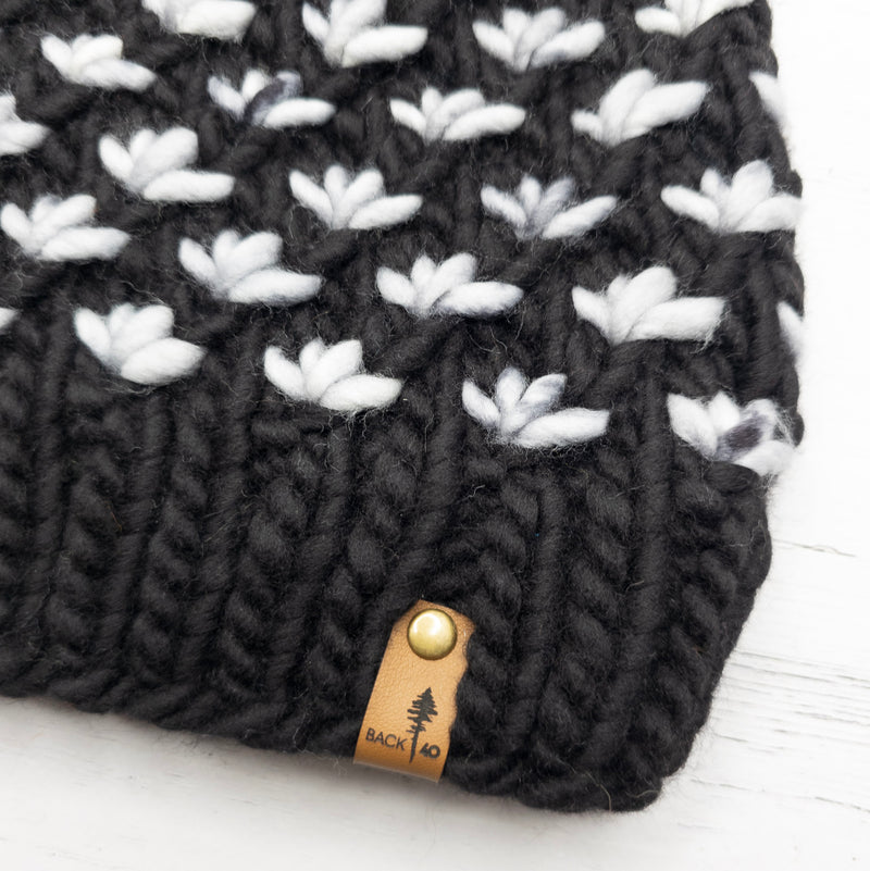 Luxe Line Lotus Flower Beanie (Smokes on You) | Adult